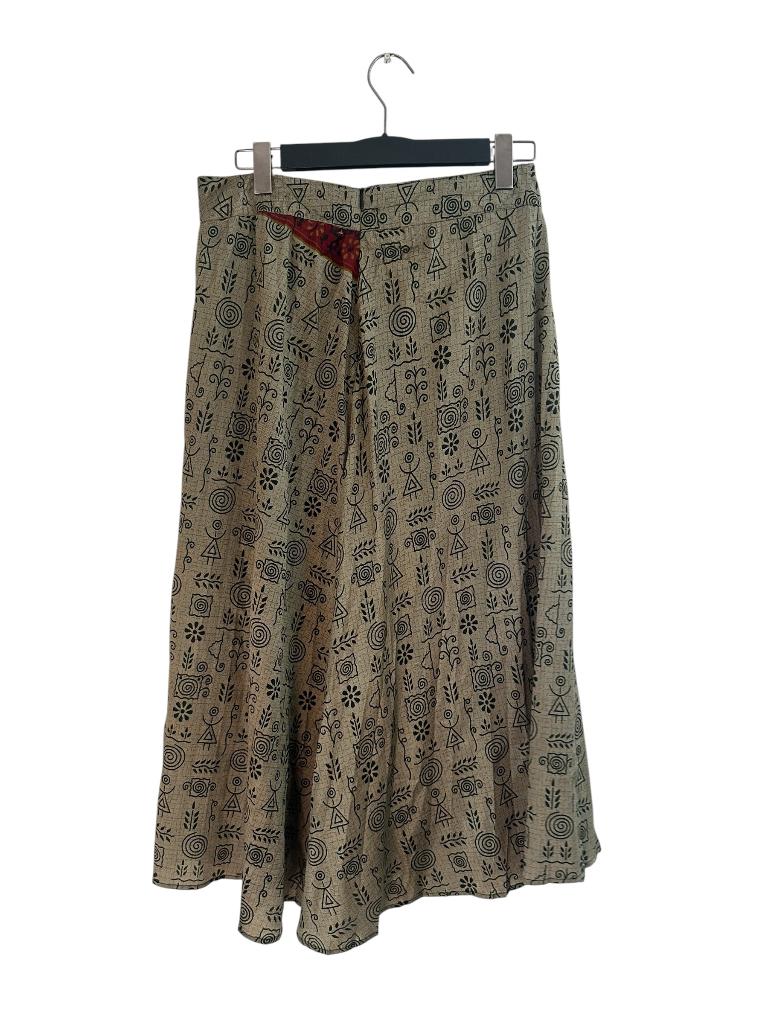 Sissel Edelbo rok L, Kleding | Dames, Ophalen of Verzenden, Zo goed als nieuw, Rood, Onder de knie