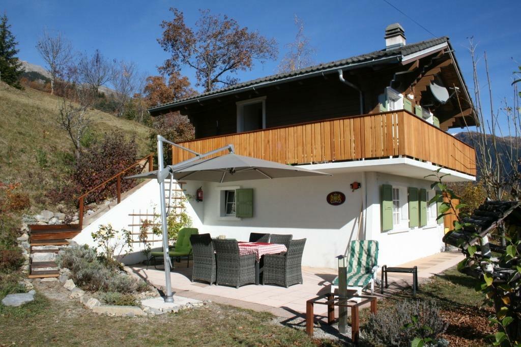 Wallis chalet Orchidee Zwitserland, Dorp, Open haard, Chalet, Bungalow of Caravan, Eigenaar