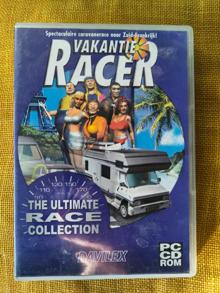 Davilex Vakantie Racer - PC CD-ROM, Spelcomputers en Games, Gebruikt, 1 speler, Racen en Vliegen, Ophalen of Verzenden
