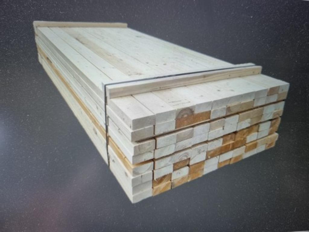 Diverse Partijen Vuren Planken & Balken, Doe-het-zelf en Verbouw, Hout en Planken, Ophalen, Nieuw, 300 cm of meer, Balk