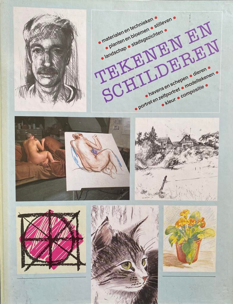 Tekenen en Schilderen Cursus Boek, Boeken, Ophalen of Verzenden, Zo goed als nieuw, Overige onderwerpen