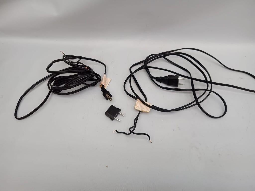 Zo goed als nieuwe kabels met Engelse stekkers!, Doe-het-zelf en Verbouw, Elektra en Kabels, Ophalen, Zo goed als nieuw, Kabel of Snoer