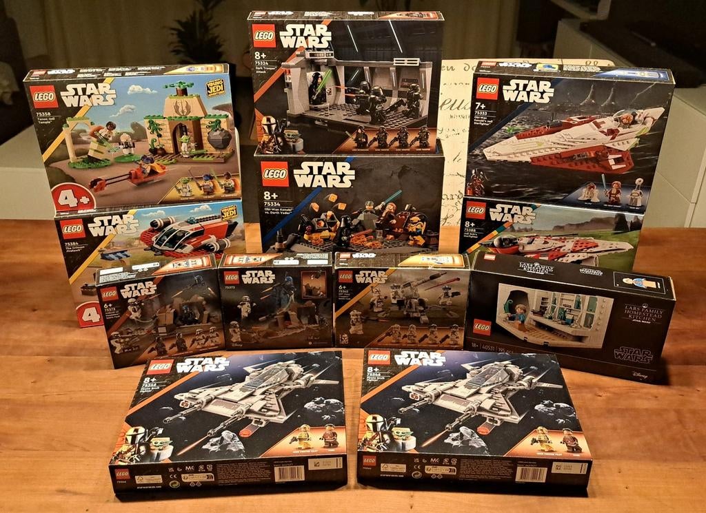 Lego Star Wars (ongeopende sets) verschillende lijnen, Ophalen, Nieuw, Complete set, Lego