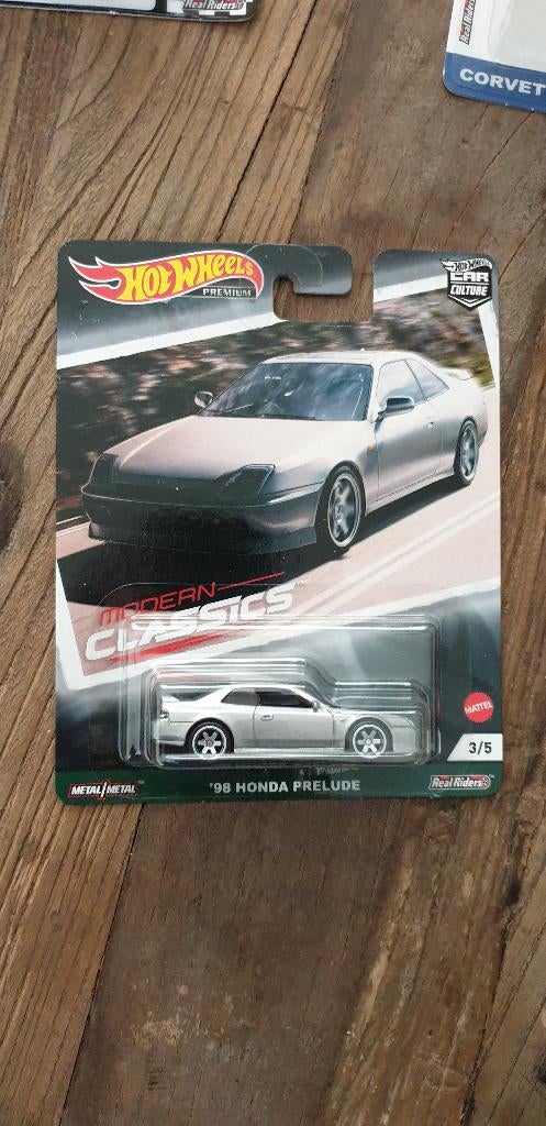 Hot Wheels Premium 96 HONDA PRÉLUDE prelude classics nieuw, Ophalen of Verzenden, Nieuw, Auto