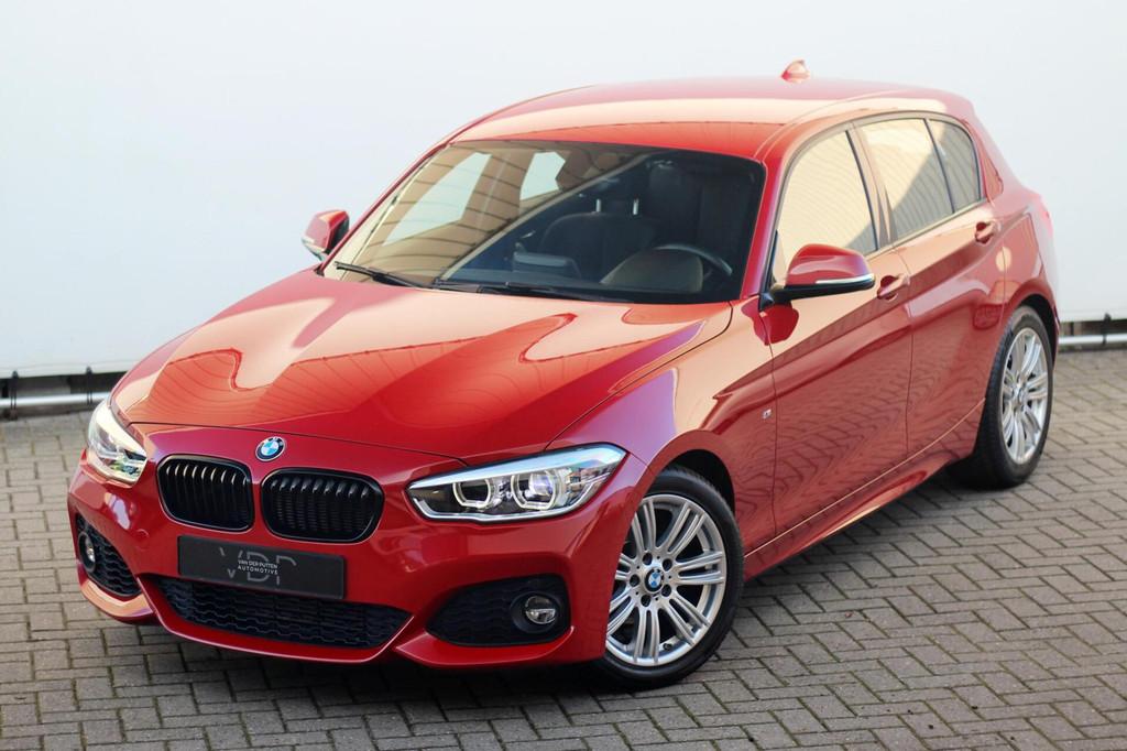 BMW 1-serie 118i M Sport | Orig NL | Dealer onderhouden, Auto's, Gebruikt, Alcantara, Origineel Nederlands, Bedrijf