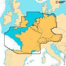 C-MAP-kaarten Noordwest-Europese zeekaart Referentie, Ophalen, Nieuw, Kaartplotter of Fish Finder