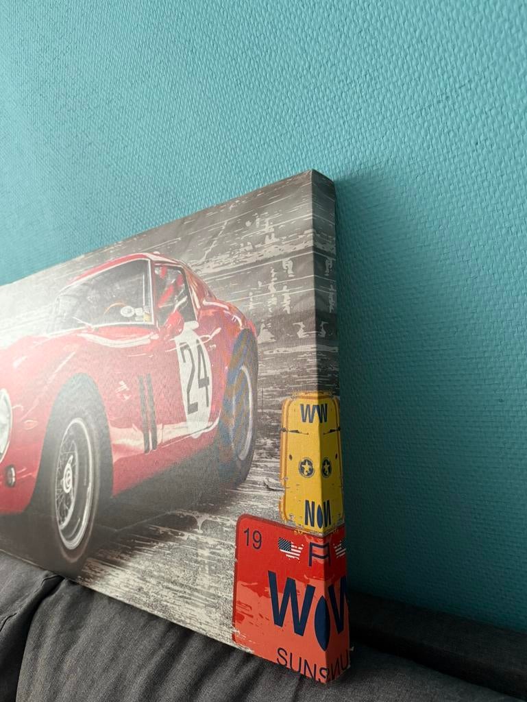 Canvas schilderij, Ophalen, Zo goed als nieuw