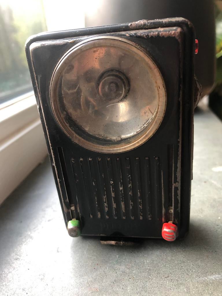 Oude Pertrix zaklamp nummer 686 - in werkende staat, Ophalen of Verzenden, Landmacht, Duitsland, Overige typen