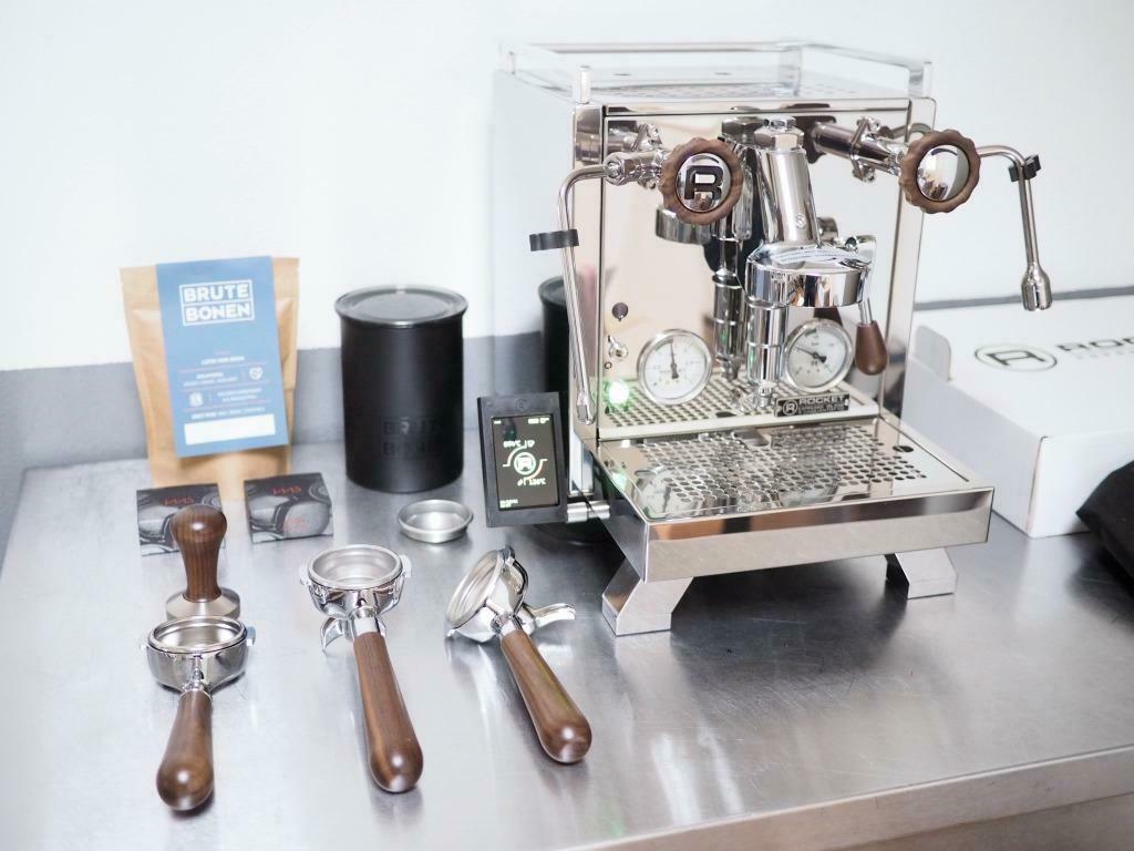 Rocket R58 Cinquantotto V3 Dubbelboiler PID nieuw, Witgoed en Apparatuur, Koffiezetapparaten, Espresso apparaat, 10 kopjes of meer