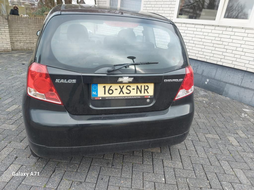 Chevrolet Kalos 1.2 3D 2007 Zwart, Ophalen