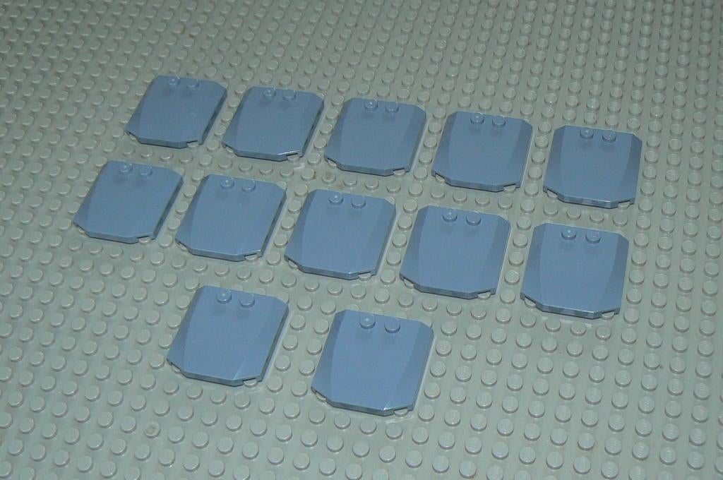 L285 Auto dakjes 4x4 sand blue 12 st., Ophalen of Verzenden, Nieuw, Losse stenen, Lego