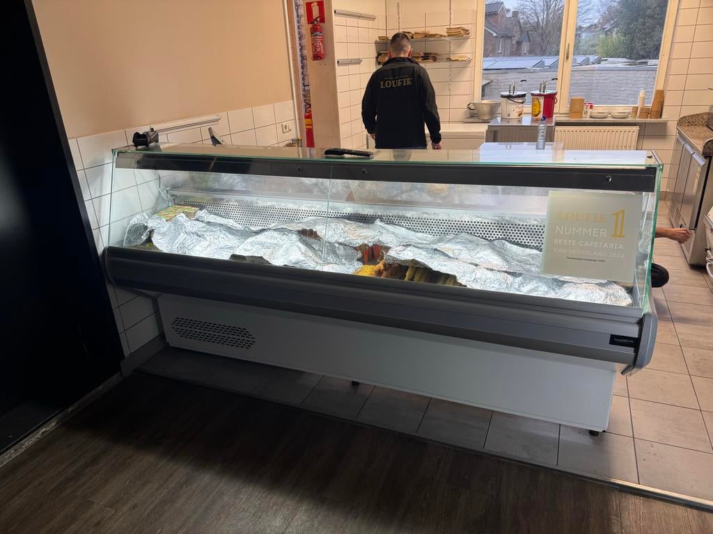 Horeca Vitrine Koelvitrine, Zakelijke goederen, Ophalen, Gebruikt, Koelen en Vriezen