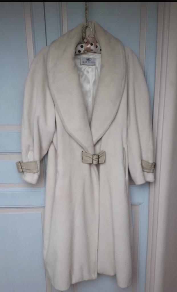 Lange Vintage alpaca bontjas - Koopje !!!, Verzenden, Zo goed als nieuw, Maat 42/44 (L), Overige kleuren