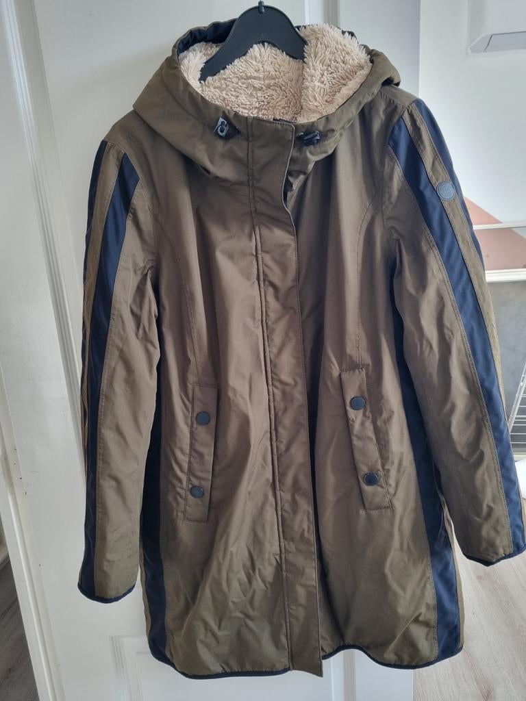 Creenstone winterjas mt L, Ophalen of Verzenden, Zo goed als nieuw, Groen