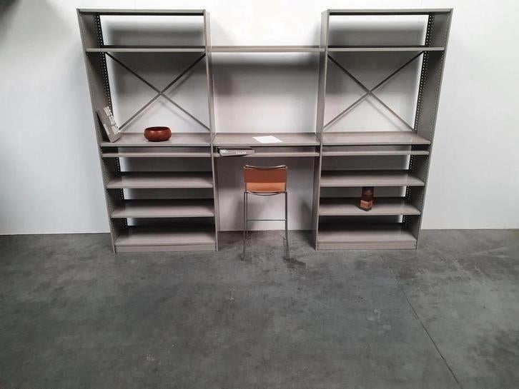 Ahrend Bureau Stabilux Friso Kramer 50s Wall Unit Vintage, .., Gebruikt, Minder dan 150 cm, Minder dan 100 cm