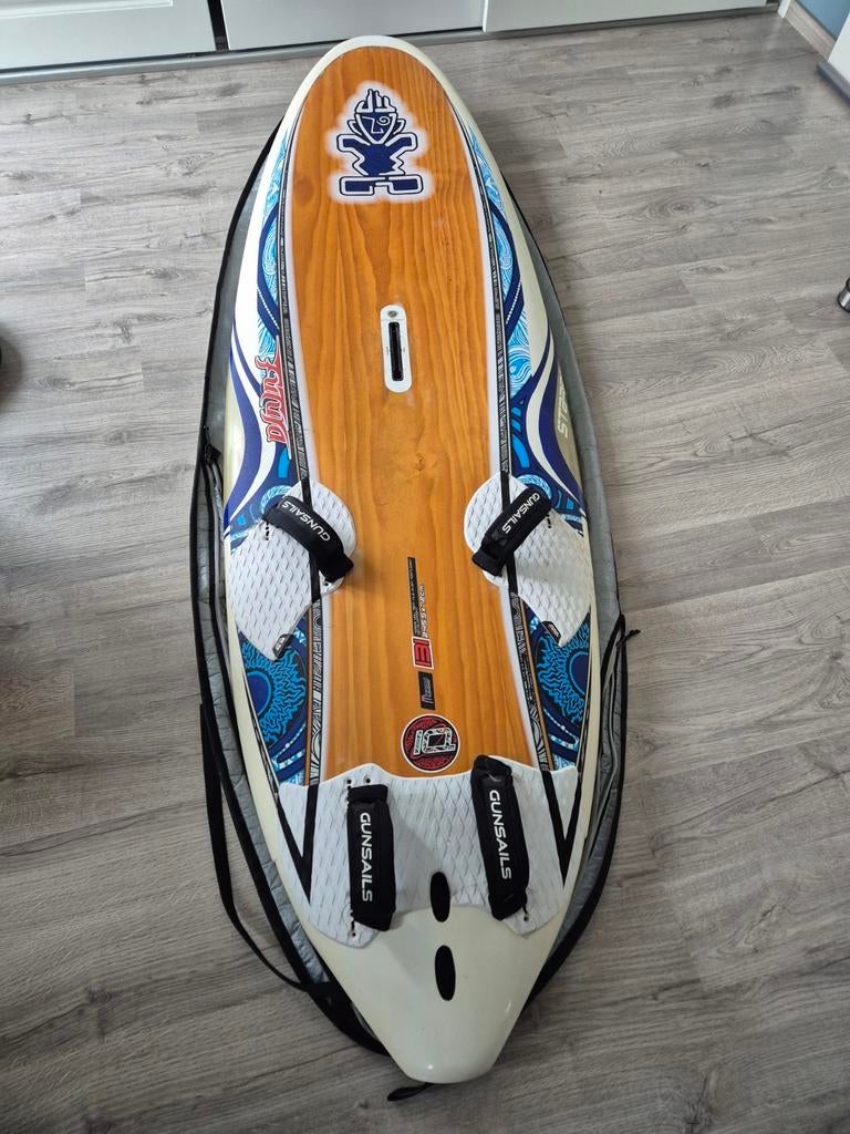 Starboard Futura WOOD Freeride/Freerace 131L surfboard, Watersport en Boten, Ophalen, Met draagtas, Minder dan 250 cm, Plank