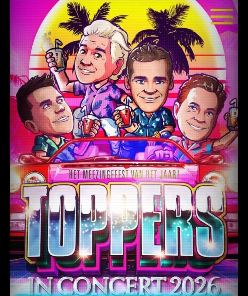 2 Topper tickets graag bieden, Twee personen, Juni