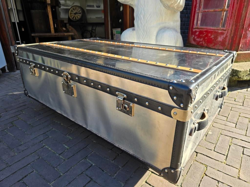 Timothy Oulton stonyhurst trunk | salontafel | kist, 100 tot 150 cm, Zo goed als nieuw, Timothy Oulton, Timothy Oulton