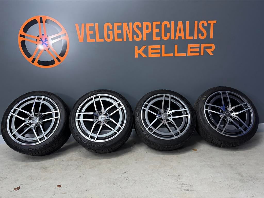 Mercedes SL 43 55 63 AMG 20 inch breedset Orig Winterset, Auto-onderdelen, Banden en Velgen, 255 mm, Banden en Velgen, 20 inch
