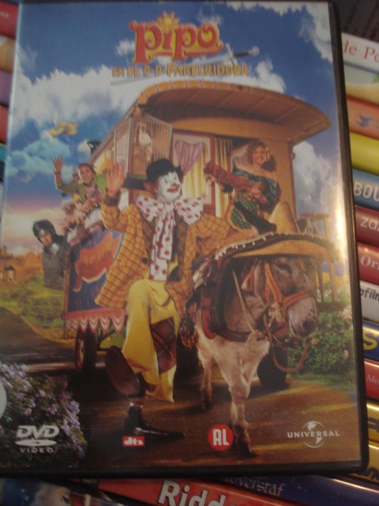 dvd pipo en de parelridder 385-407-603, Alle leeftijden, Ophalen of Verzenden, Zo goed als nieuw
