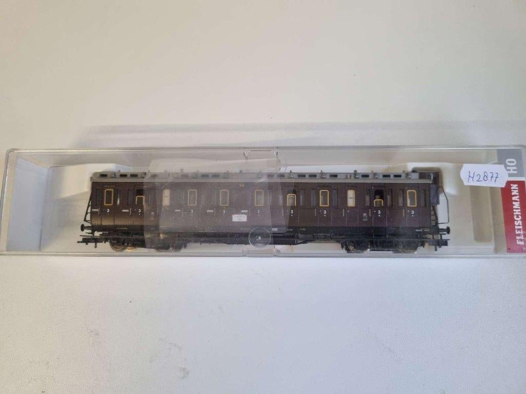 Fleischmann 568604K - Coupérijtuig van de KPEV uit Ep I, Gelijkstroom, Fleischmann, Wagon, Ophalen of Verzenden