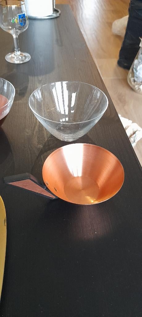 Vintage theeglazen 6 stuks, Antiek en Kunst, Antiek | Glas en Kristal, Ophalen