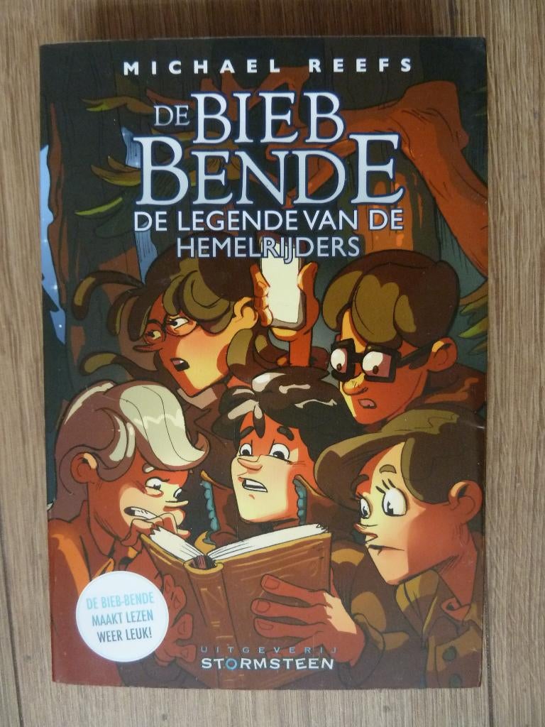 boek - de BIEB bende - de legende van de hemelrijders, Boeken, Ophalen, Gelezen