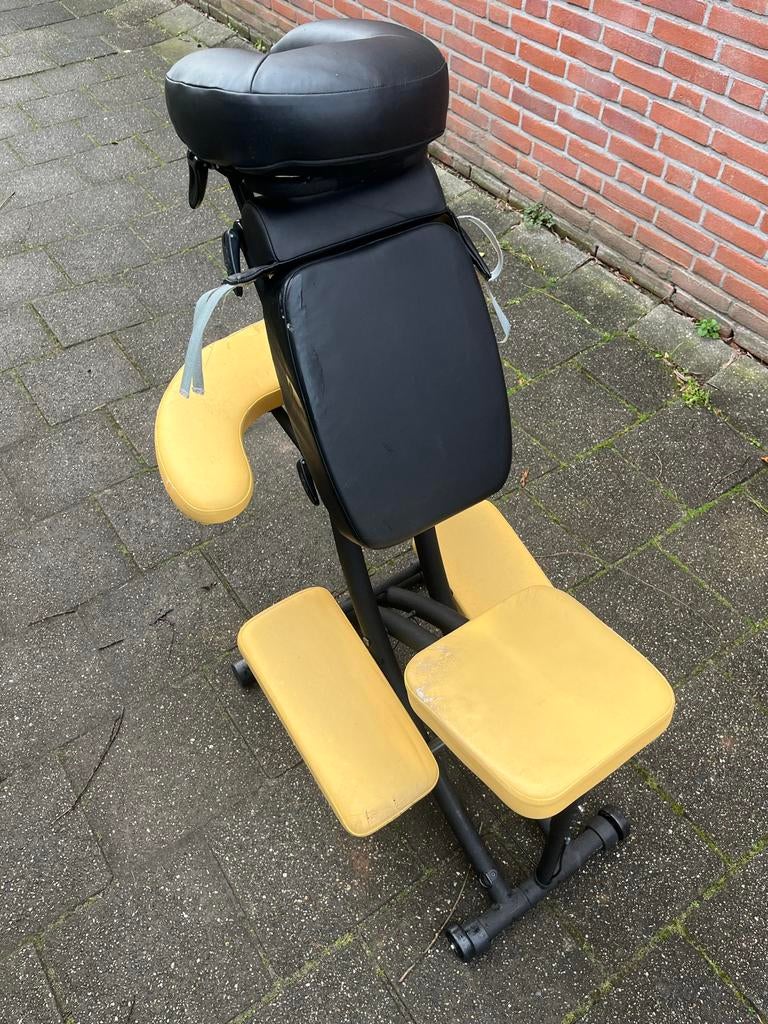 Massage stoel - Gebruikt, Huis en Inrichting, Stoelen, Gebruikt, Overige kleuren, Ophalen of Verzenden, Metaal