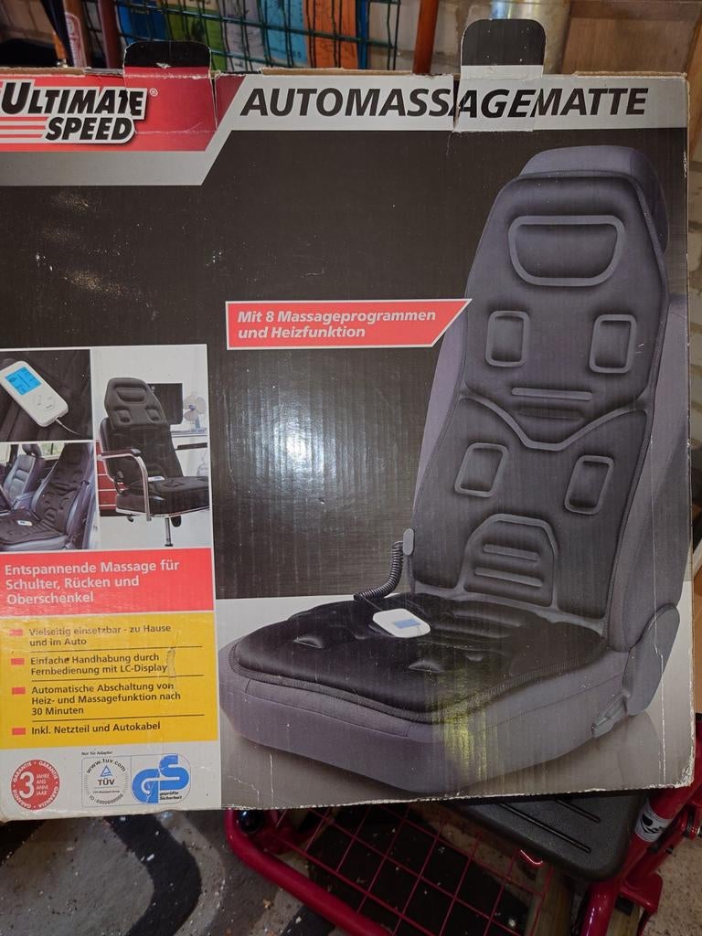 Ultimate Speed Auto Massage Kussen, Auto diversen, Auto-accessoires, Nieuw, Ophalen of Verzenden