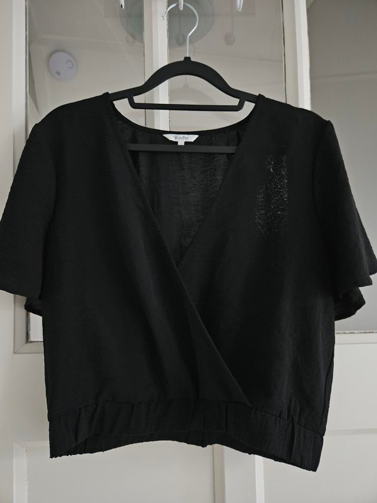 Mooie top, Kleding | Dames, Zwart, Ophalen of Verzenden, Zo goed als nieuw, Korte mouw