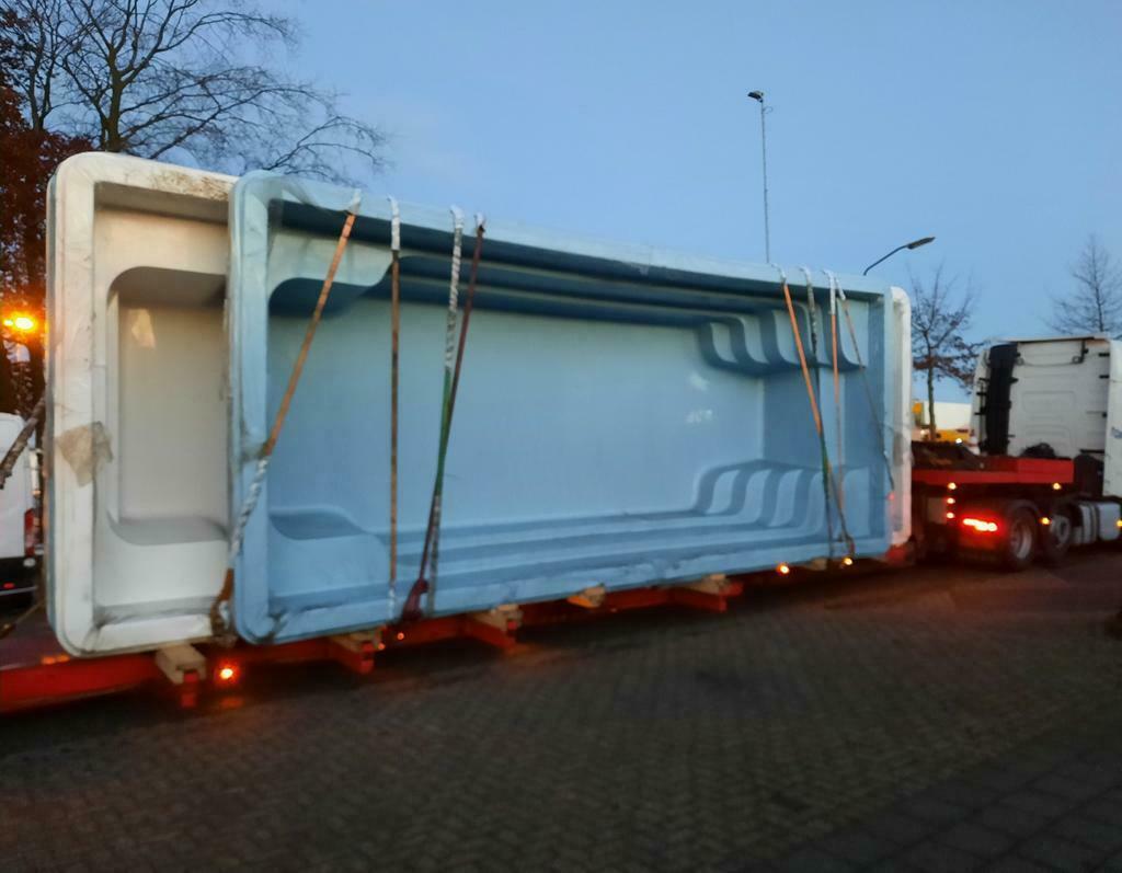 inbouw polyester zwembaden, Tuin en Terras, Zwembaden, Minder dan 80 cm, Rond, Ophalen of Verzenden, Zo goed als nieuw