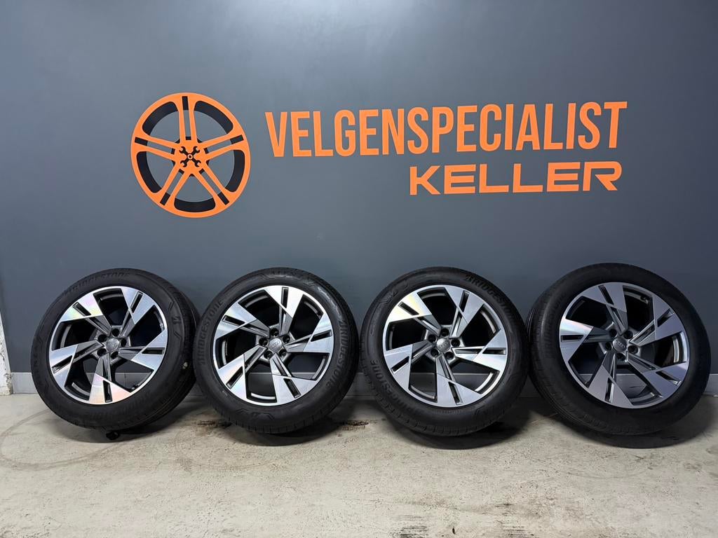 Audi E-etron Q7 Q8 20 inch originele velgen 5x112 zomerset, Ophalen of Verzenden, 20 inch, Winterbanden, Banden en Velgen