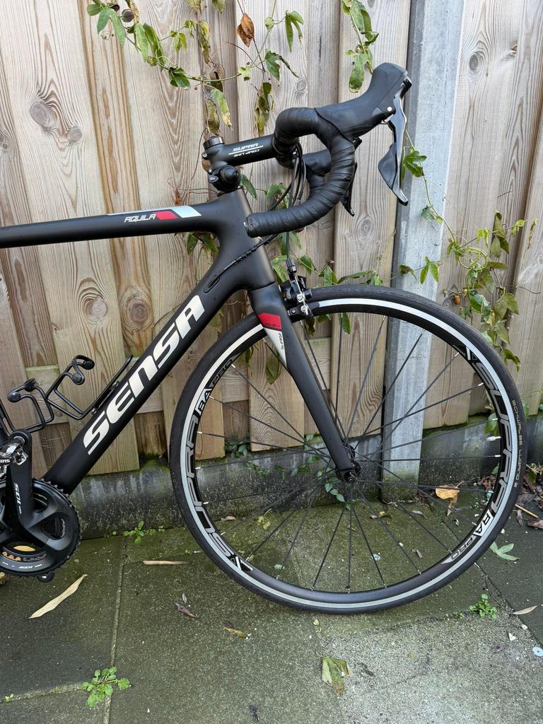 Sensa Aquila Carbon Racefiets, 28 inch, Carbon, Heren, Zo goed als nieuw