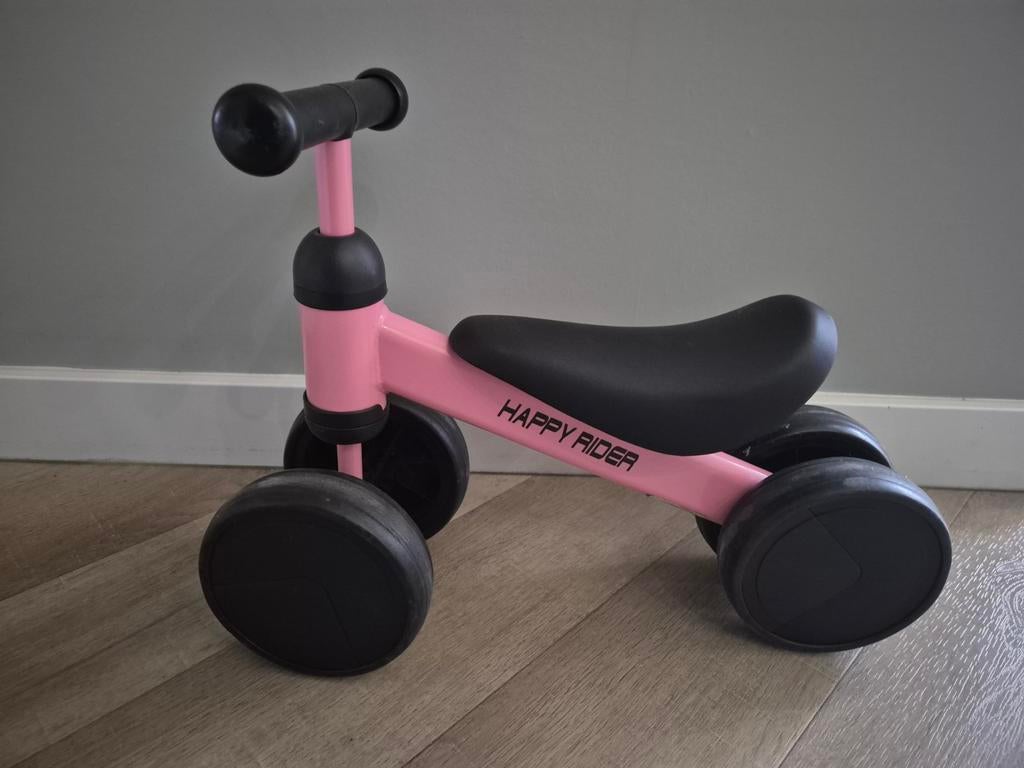 Happy rider loopfiets, Ophalen, Zo goed als nieuw, Loopfiets
