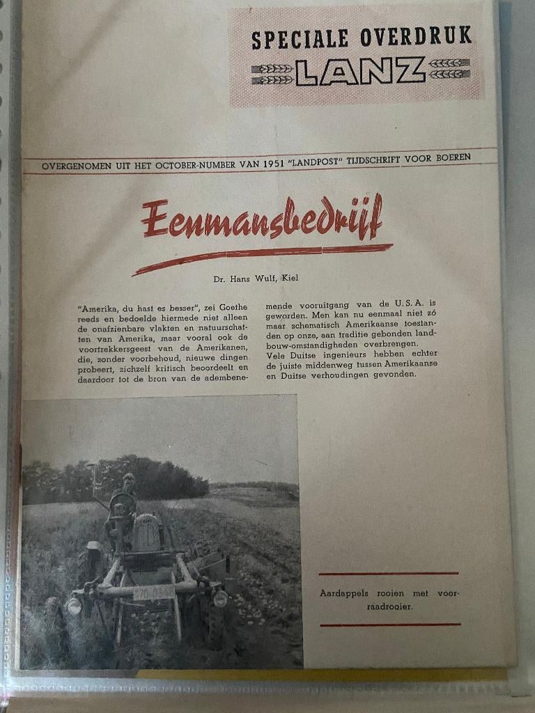 Tractorfolders, Ophalen of Verzenden, Gelezen