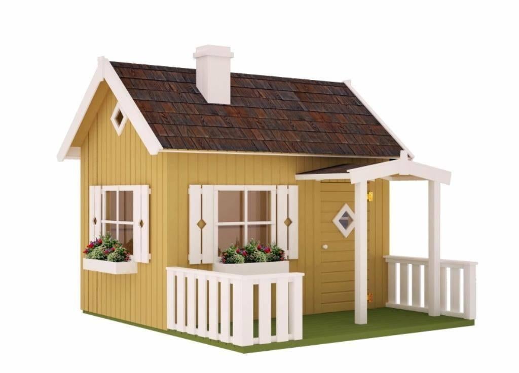 Speelhuisje Neushoorn | Erg ruim | met terras | OP VOORRAAD, Safari speelhuisjes, Groenestraat 34, 6669DS Dodewaard, Mail@wellestuinhout.nl