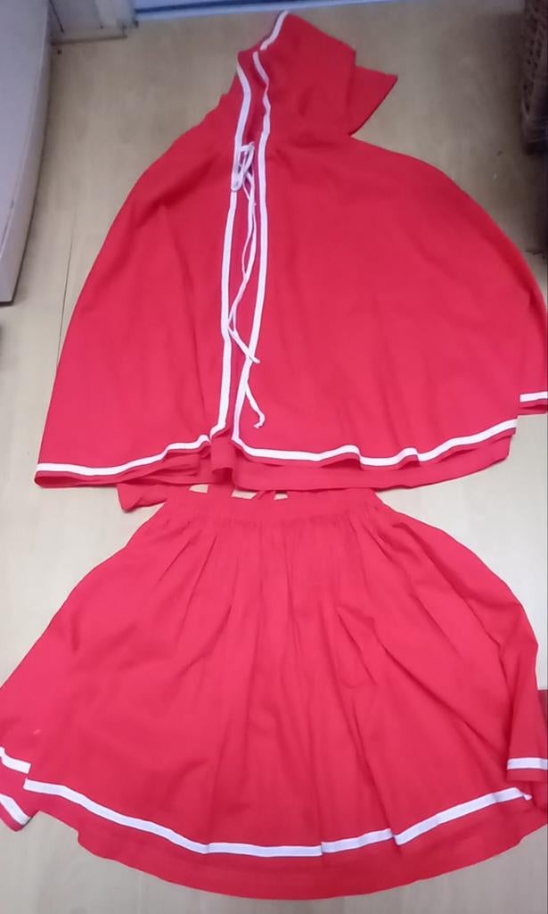 Roodkapje Verkleedkleding - Compleet Kostuum, Ophalen of Verzenden, Zo goed als nieuw, Carnaval