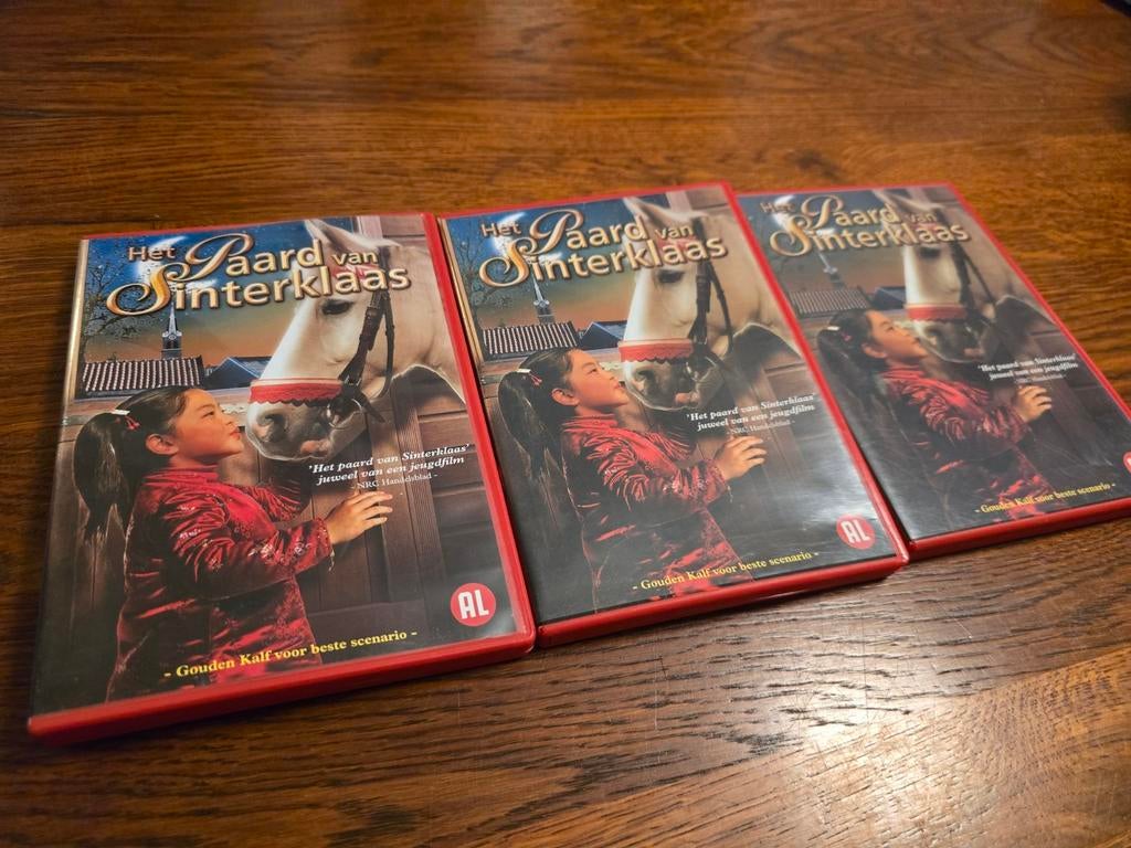 Het Paard van Sinterklaas DVD 3x, Cd's en Dvd's, Dvd's | Kinderen en Jeugd, Avontuur, Alle leeftijden, Boxset, Ophalen of Verzenden