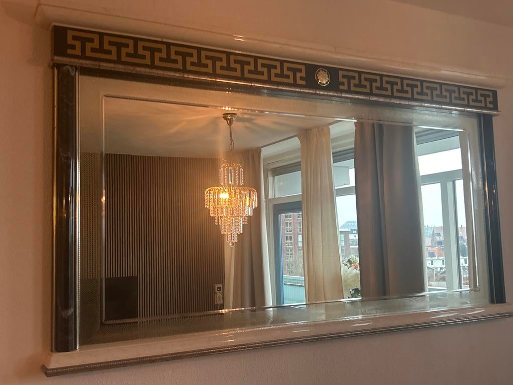 Grote Versace Wandspiegel moet weg voor een goed bod, Huis en Inrichting, 100 tot 150 cm, Nieuw, 125 cm of meer, Ophalen of Verzenden