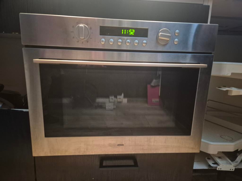 inbouw ATAG Combi Oven - Perfect voor uw keuken!, Gebruikt, Ophalen of Verzenden, Oven met grill, Inbouw