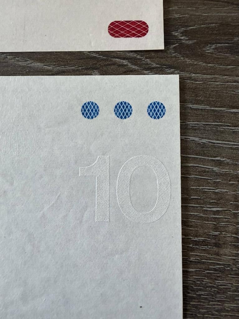 Set zeldzame proefdrukken biljetten 10, 25 en 100 gulden, Ophalen of Verzenden, 100 gulden