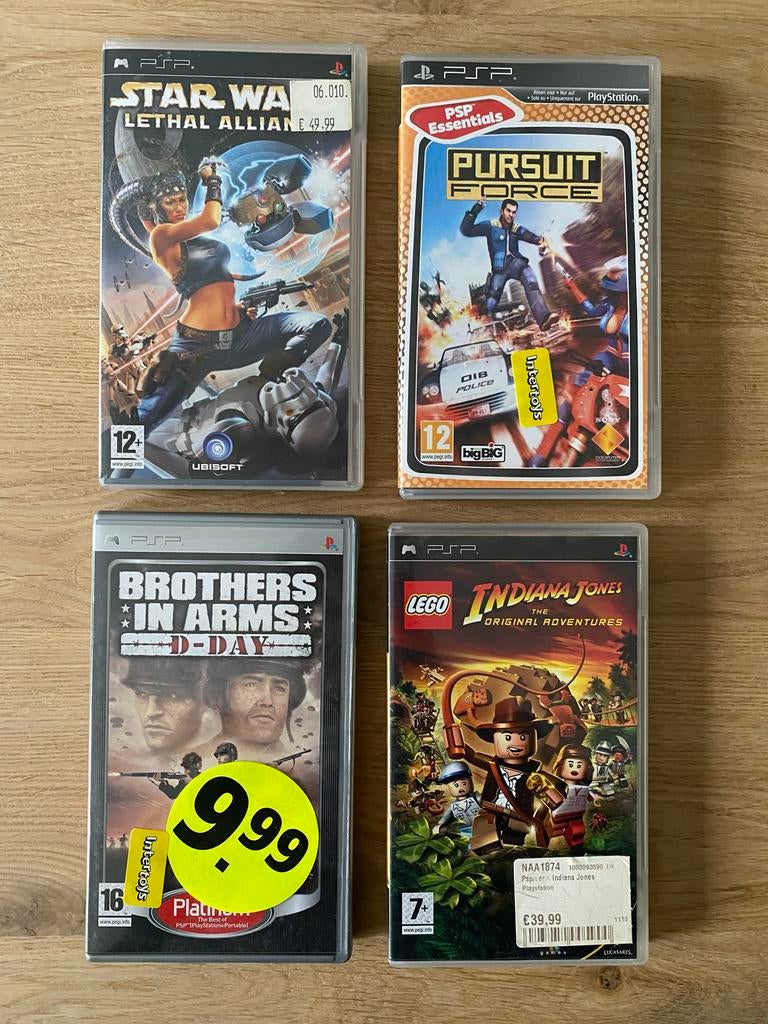 PSP spellen, Avontuur en Actie, Gebruikt, 1 speler, Ophalen of Verzenden