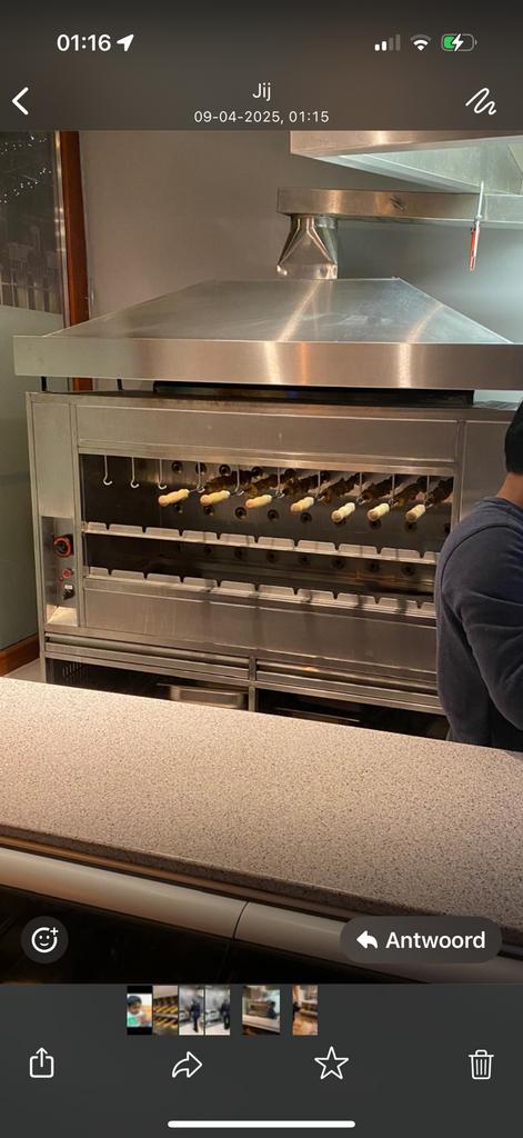 Churrasso grill, Zakelijke goederen, Horeca | Keukenapparatuur, Ophalen, Nieuw in verpakking, Fornuis, Frituur en Grillen