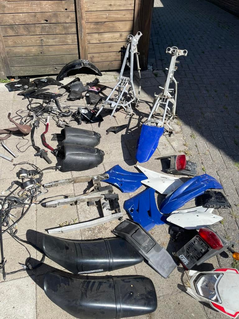 Partij onderdelen motohispania RYZ 50, Ophalen of Verzenden