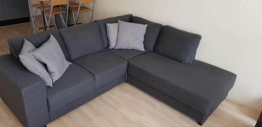 Norman 2-zitsbank met liggedeelte - Profijt Meubel, Ophalen, Zo goed als nieuw, Stof, Modern