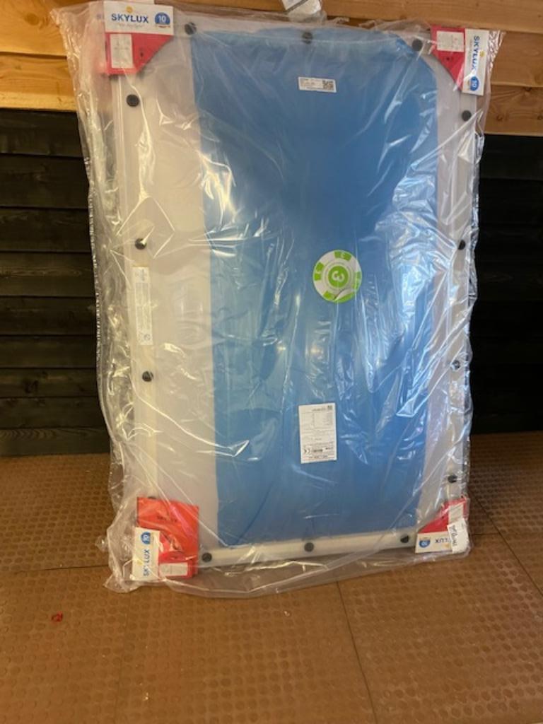Lichtkoepel driewandig polycarbonaat dagmaat 100X1600 OPAAL, Ophalen, Minder dan 80 cm, Nieuw, 120 tot 160 cm