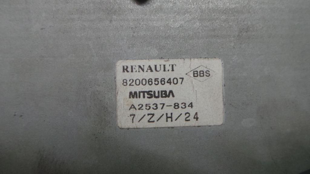 RENAULT KANGOO RUITENWISSERMOTOR ACHTER 2009, Ophalen of Verzenden, Gebruikt, Stiba lid