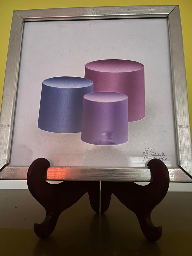 MARIANNE TWIJNSTRA?—  AIRBRUSH KUNSTAFBEELDING ., Antiek en Kunst, Kunst | Litho's en Zeefdrukken, Ophalen of Verzenden