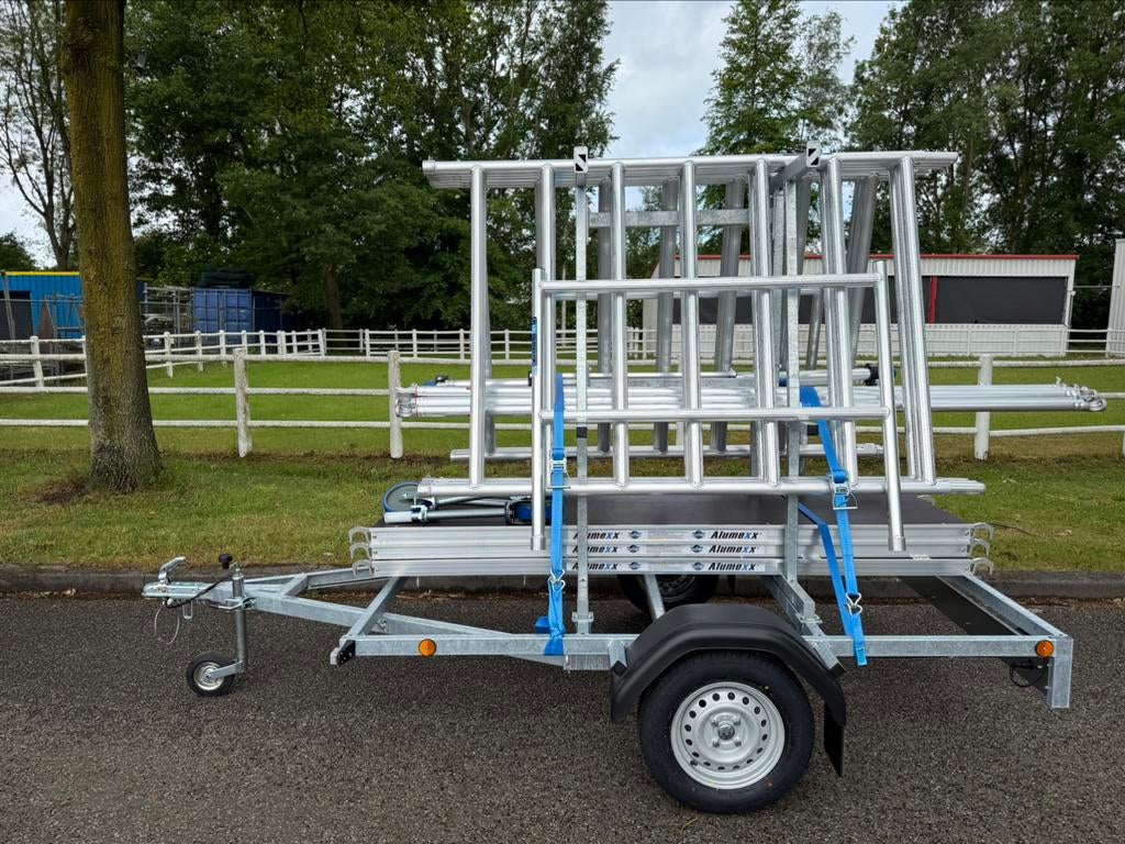 🏆NR1 Steigeraanhanger Alumexx - euroscaffold - Altrex, Ophalen of Verzenden, Nieuw, Rolsteiger of Kamersteiger, 5 meter of hoger