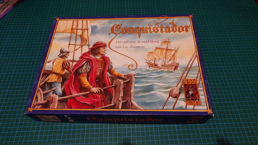 Conquistador bordspel, Hobby en Vrije tijd, Gezelschapsspellen | Bordspellen, Gebruikt, Een of twee spelers, Drie of vier spelers